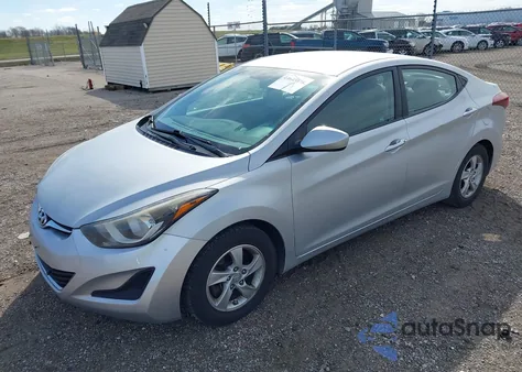 2014 Hyundai Elantra Se из США, поврежденный, VIN KMHDH4AE7EU184943